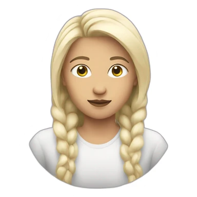 a non binary Swedish person sticker