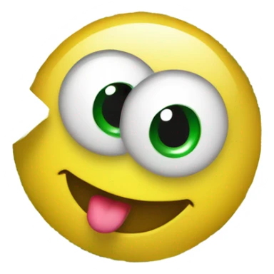 
a yellow emoji with dollar signs for eyes and a green tongue sticking out with a dollar sign on the tongue with raised eye brows sticker