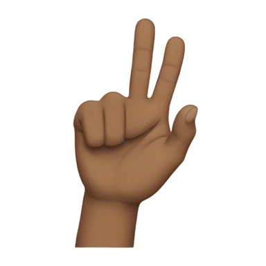 West Side Hand Sign sticker