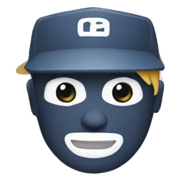 Dedo indicador a apontar ao visor sticker