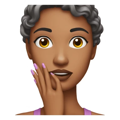 Uñaa Uñas  sticker