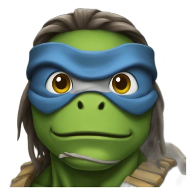 Leonardo tmnt sticker