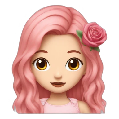 Rose de Blackpink sticker