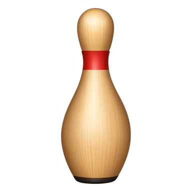 a bowling pin sticker