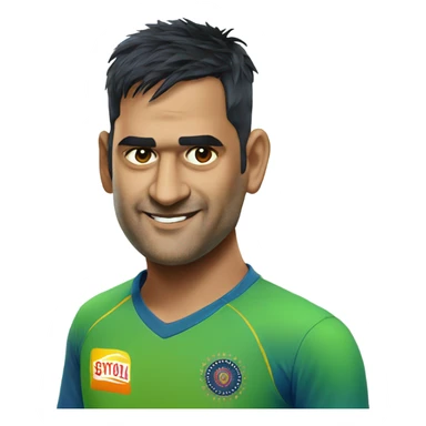 MS Dhoni sticker