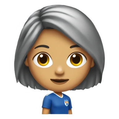 Chica futbolista sticker