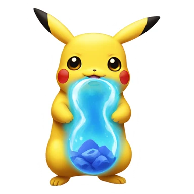 Surprised pikachu sticker