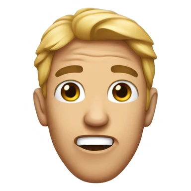 Cringe emoji  sticker