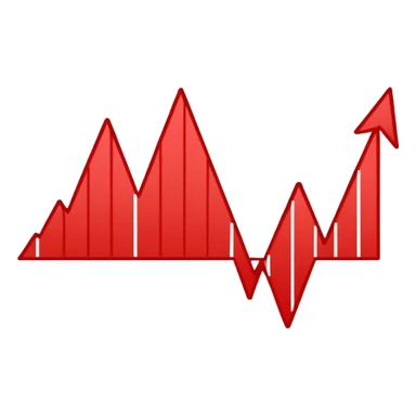 the economy line, falling down sticker