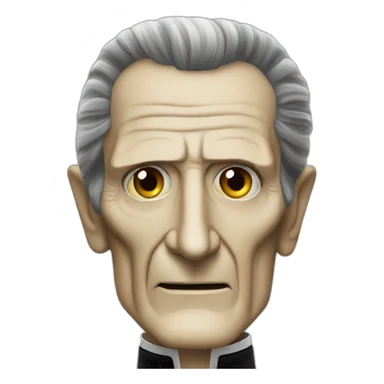 peter cushing epic Frankenstein sticker