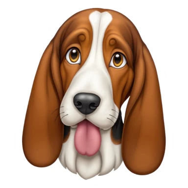 Basset hound sticker