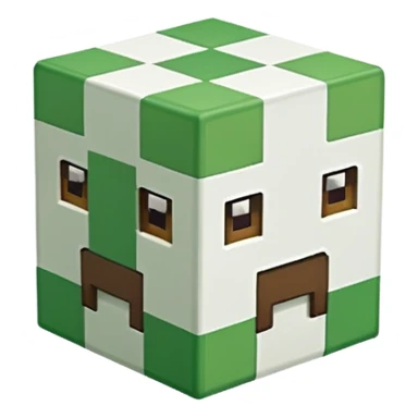 Minecraft logo sticker