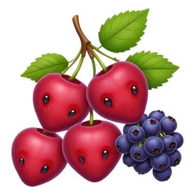 wild berries flavor  sticker