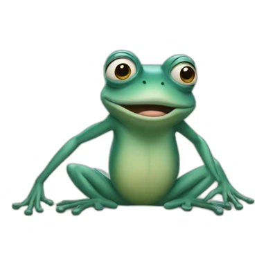 crazy frog sticker