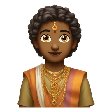 Little krishnaa sticker