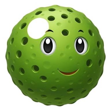 pickle ball ball  sticker