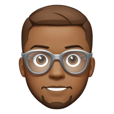 sam wilson with crew cut hair, side-whiskers, and wear safety glasses from  from captain america: civil war sticker