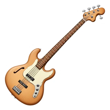 bass guitar sticker