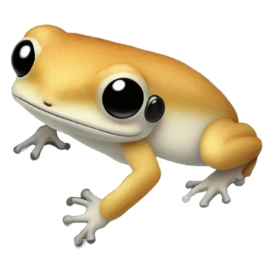 common coquí on a leaf sticker