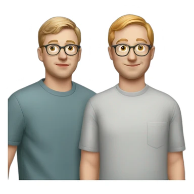 Joe Pera and three sticker