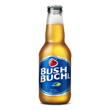 busch light beer sticker
