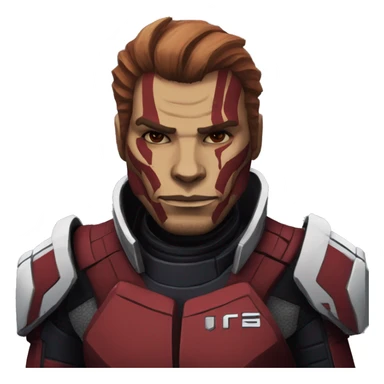 Mass Effect urdnot wrex sticker