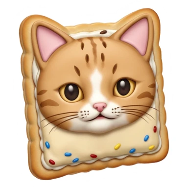 a cat that looks like a pop tart and has a Rambo trail sticker