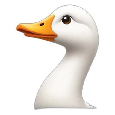 Bottled head goose sticker