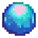 null depicted as pixel art void sticker