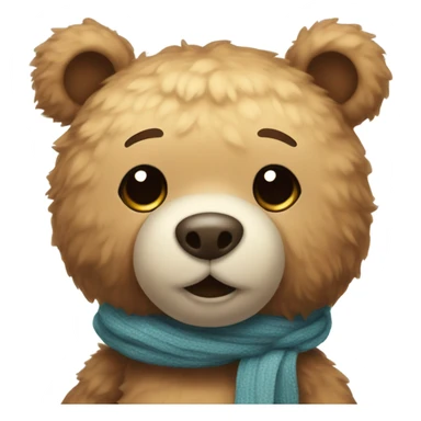 Teddy bear toy sticker