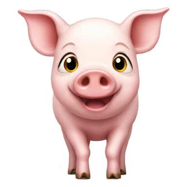 lucky pig sticker