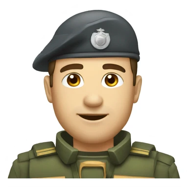 Garde à vous militaire  sticker