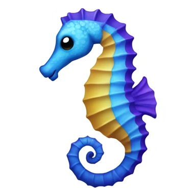 Seahorse sticker