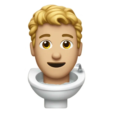 Sean Senich as a bidet  sticker