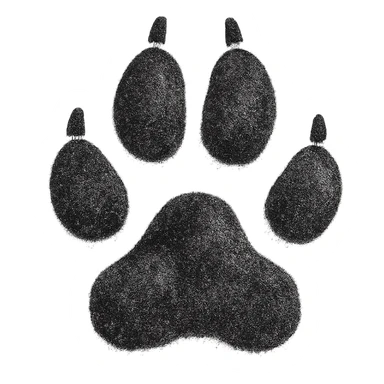 paw,remove background sticker