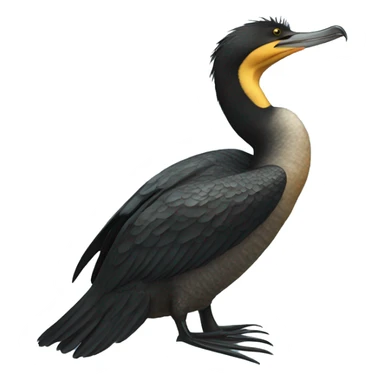 Great cormorant sticker