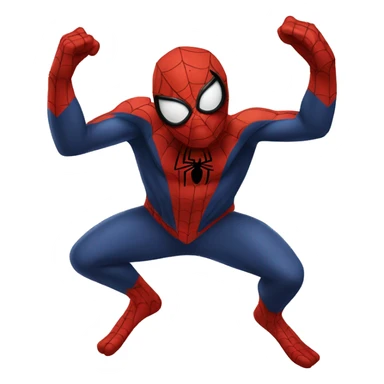 spiderman wearing a monkey suit sticker