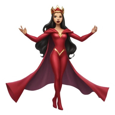 Scarlet witch sticker
