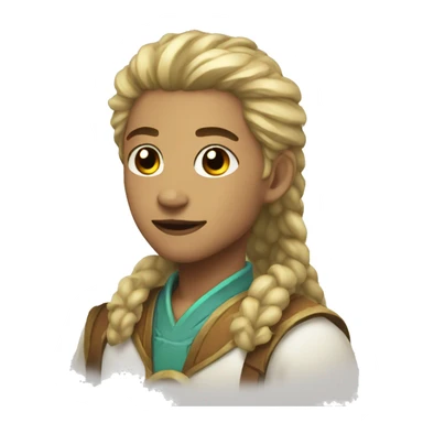 Healer RPG character  sticker