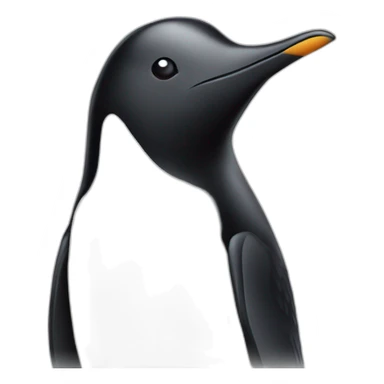 pingüino pícaro sticker
