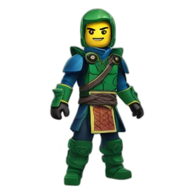kai from ninjago sticker