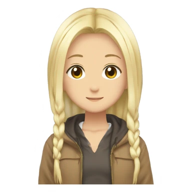 Savako from anime Kimi to toke  sticker