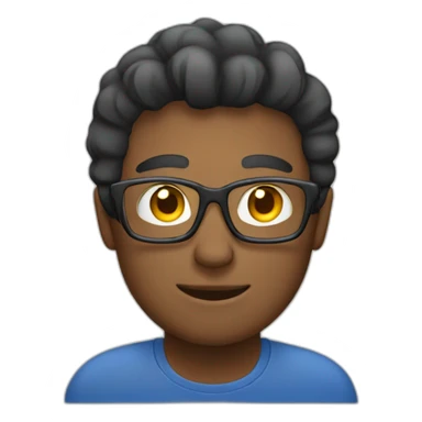 Men typing on laptop sticker