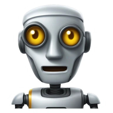 robot Englishman  sticker