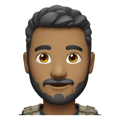 homme meche chatun clair sticker