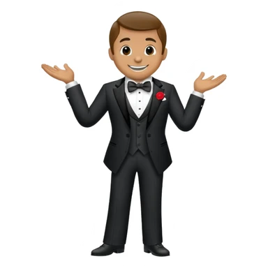 Ohio State wearing a tuxedo  sticker