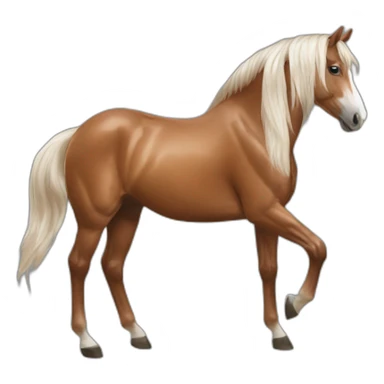 Mylène Farmer horse sticker