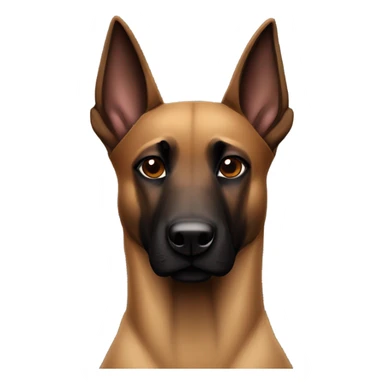 malinois dog sticker