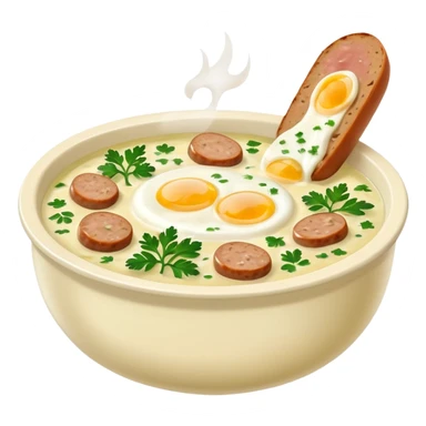 polish zurek soup sticker