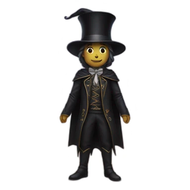 Magicien sombre sticker